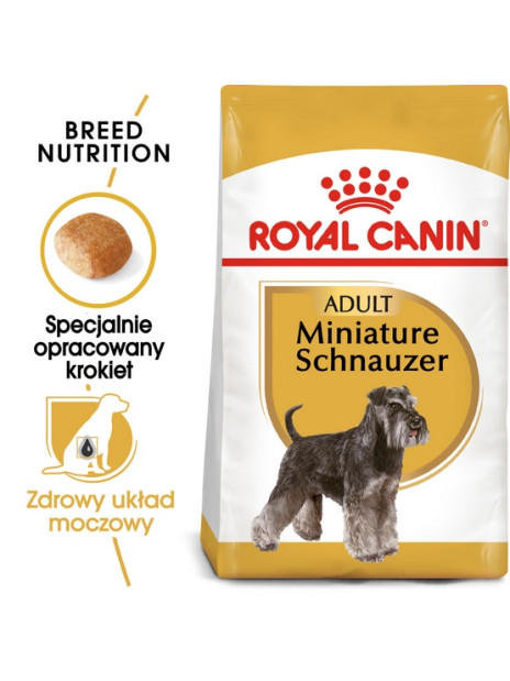 Royal Canin Miniature Schnauzer Adult karma sucha dla psów dorosłych rasy schnauzer miniaturowy 3kg