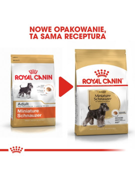 Royal Canin Miniature Schnauzer Adult karma sucha dla psów dorosłych rasy schnauzer miniaturowy 3kg