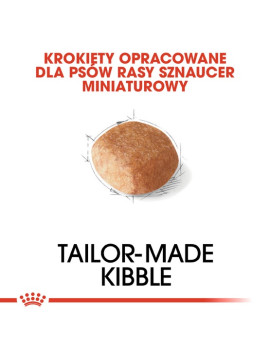 Royal Canin Miniature Schnauzer Adult karma sucha dla psów dorosłych rasy schnauzer miniaturowy 3kg