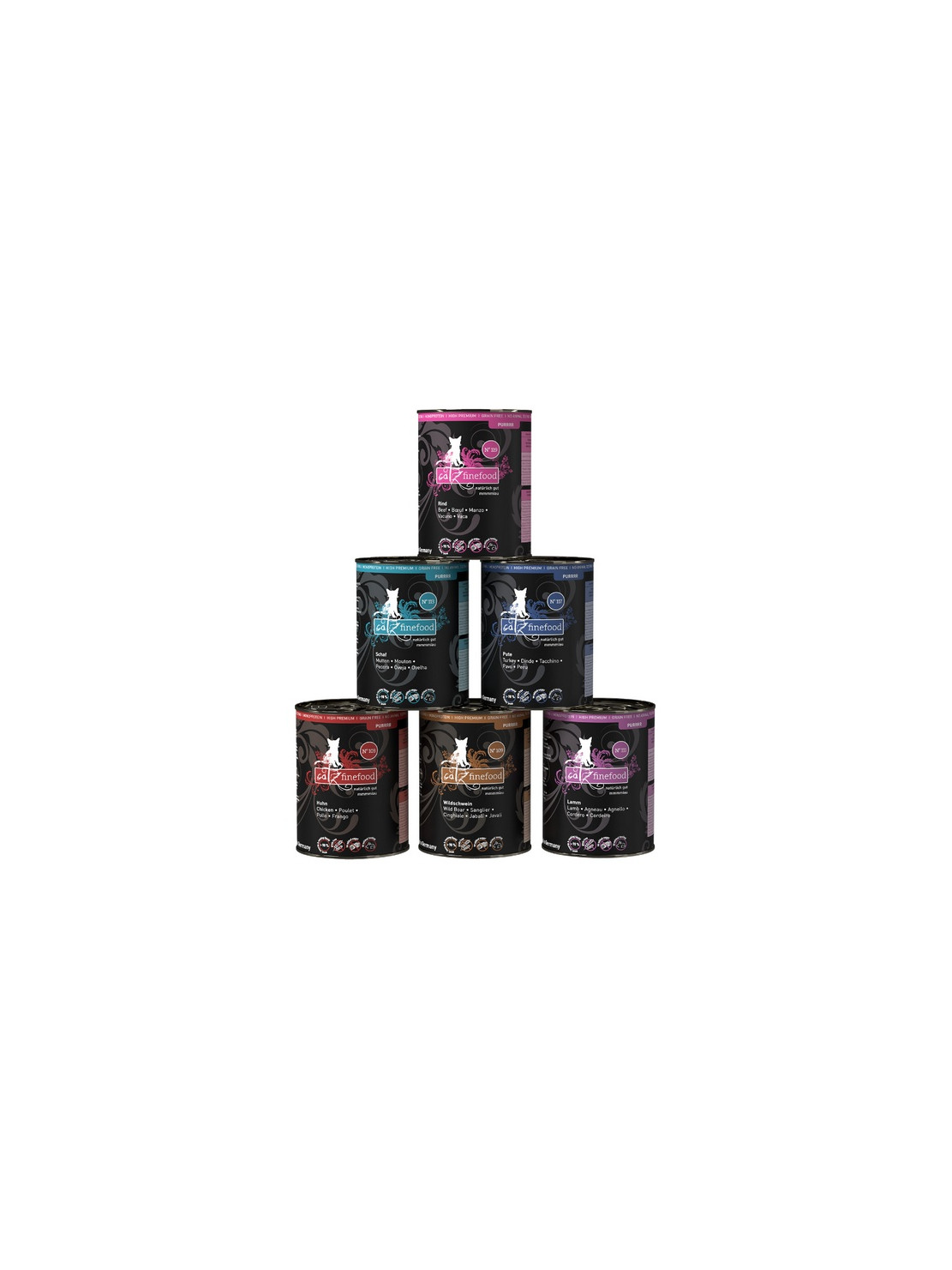 Catz Finefood Purrrr Collection I puszki multipack 6x400g