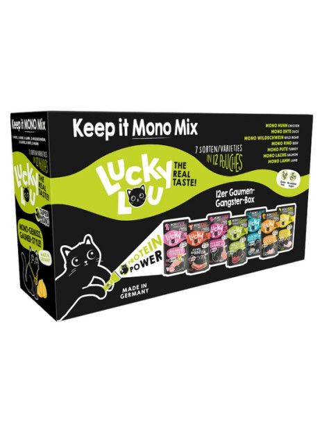 Lucky Lou SuperMono Keep it Mono Mix Multipack saszetki 12x125g