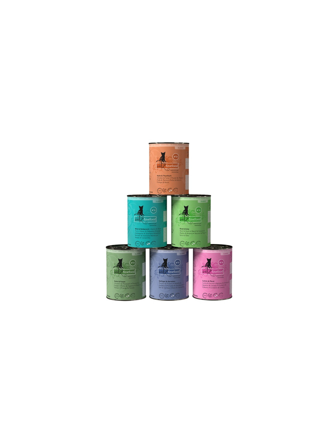 Catz Finefood Classic Collection II puszki multipack N.15-25 6x400g