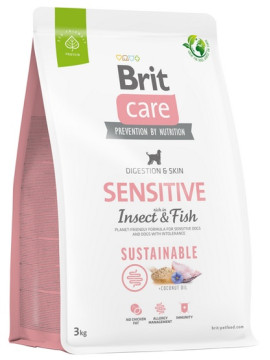 Brit Care Sustainable Sensitive Insect & Fish 3kg