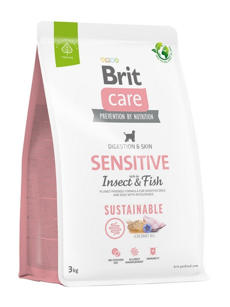 Brit Care Sustainable Sensitive Insect & Fish 3kg