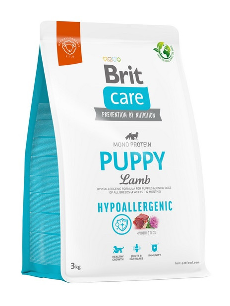 Brit Care Hypoallergenic Puppy Lamb 3kg