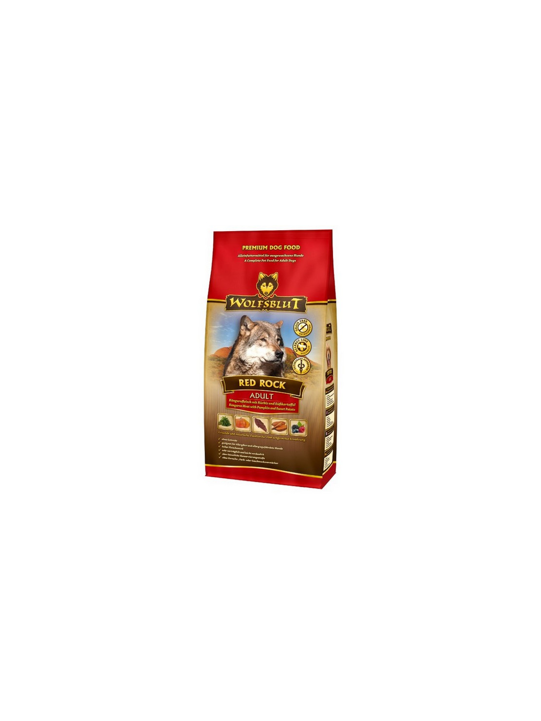 Wolfsblut Dog Red Rock - kangur i bataty 2kg