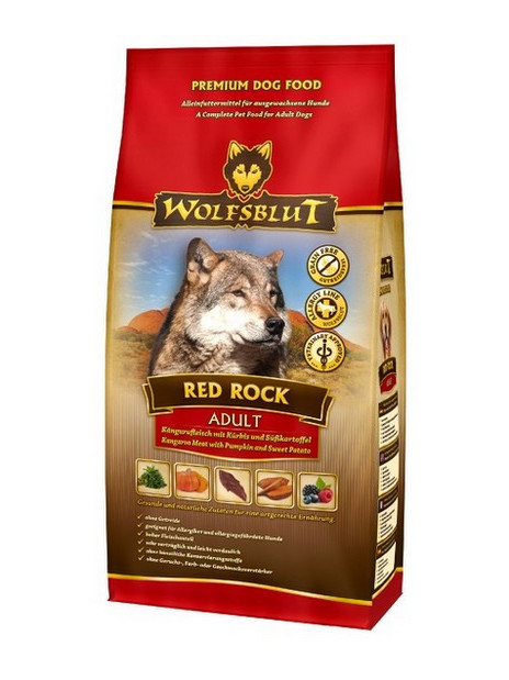 Wolfsblut Dog Red Rock - kangur i bataty 2kg