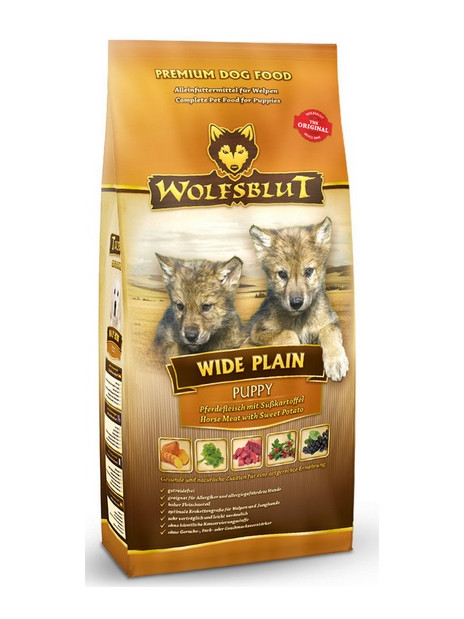 Wolfsblut Dog Wide Plain Puppy - konina i bataty 2kg