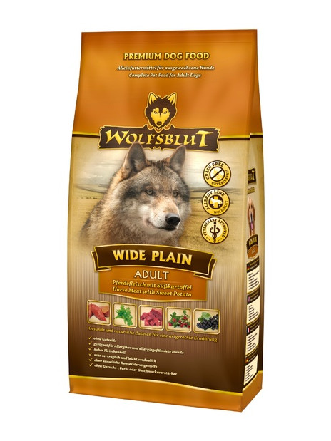 Wolfsblut Dog Wide Plain - konina i bataty 2kg