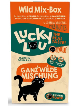 Lucky Lou Lifestage Adult Wild Mix-Box saszetki 12x125g