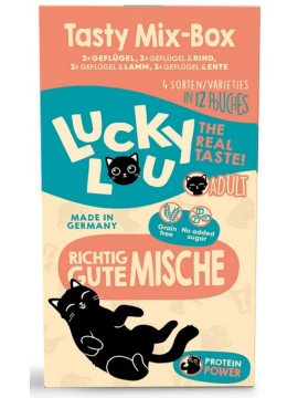 Lucky Lou Lifestage Adult Tasty Mix-Box saszetki 12x125g