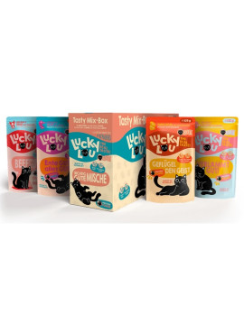 Lucky Lou Lifestage Adult Tasty Mix-Box saszetki 12x125g