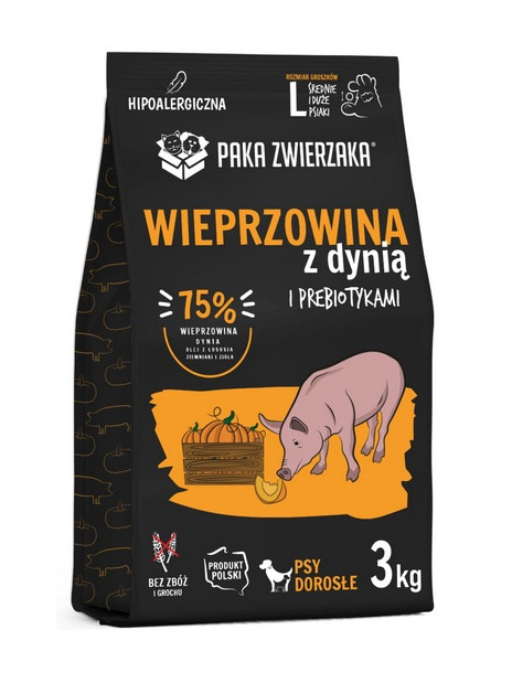 Paka Zwierzaka Seventh Heaven Wieprzowina z dynią L 3kg