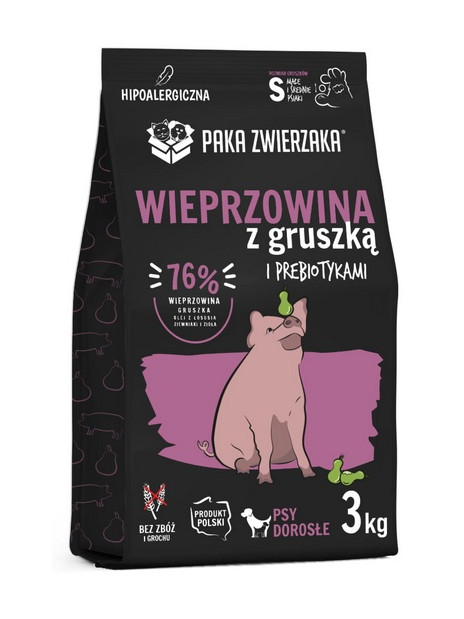 Paka Zwierzaka Seventh Heaven Wieprzowina z gruszką S 3kg