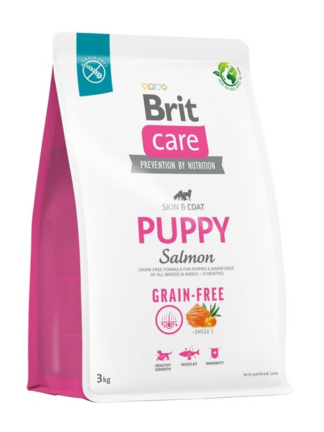 Brit Care Grain Free Puppy Salmon 3kg