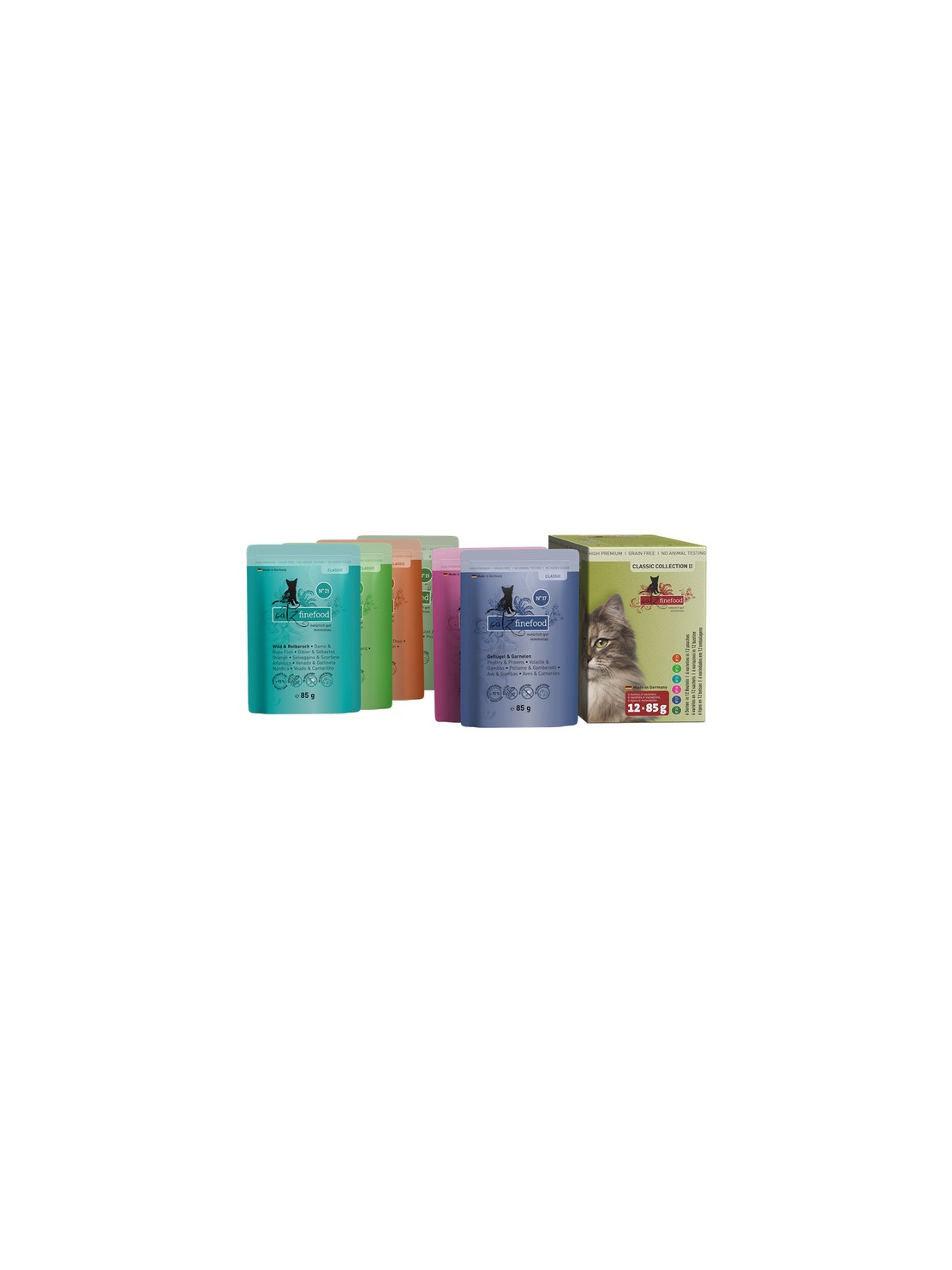 Catz Finefood Classic Collection II saszetki multipack N.15-25 12x85g