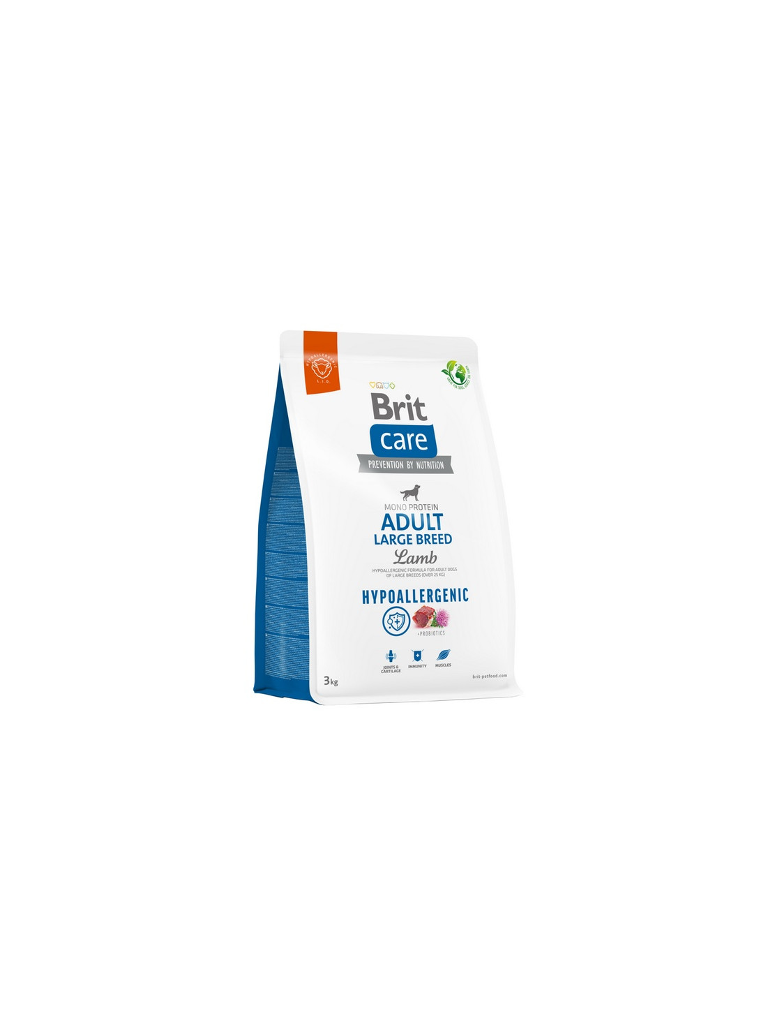 Brit Care Hypoallergenic Adult Large Lamb 3kg