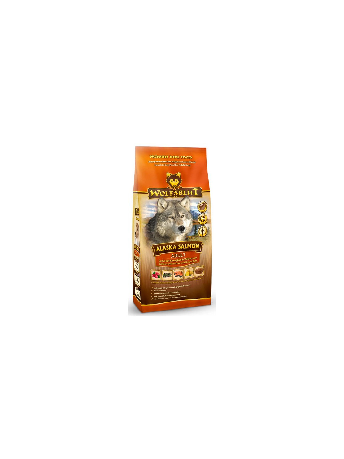Wolfsblut Dog Alaska Salmon - łosoś i ryż 2kg