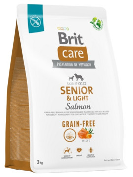 Brit Care Grain Free Senior & Light Salmon 3kg