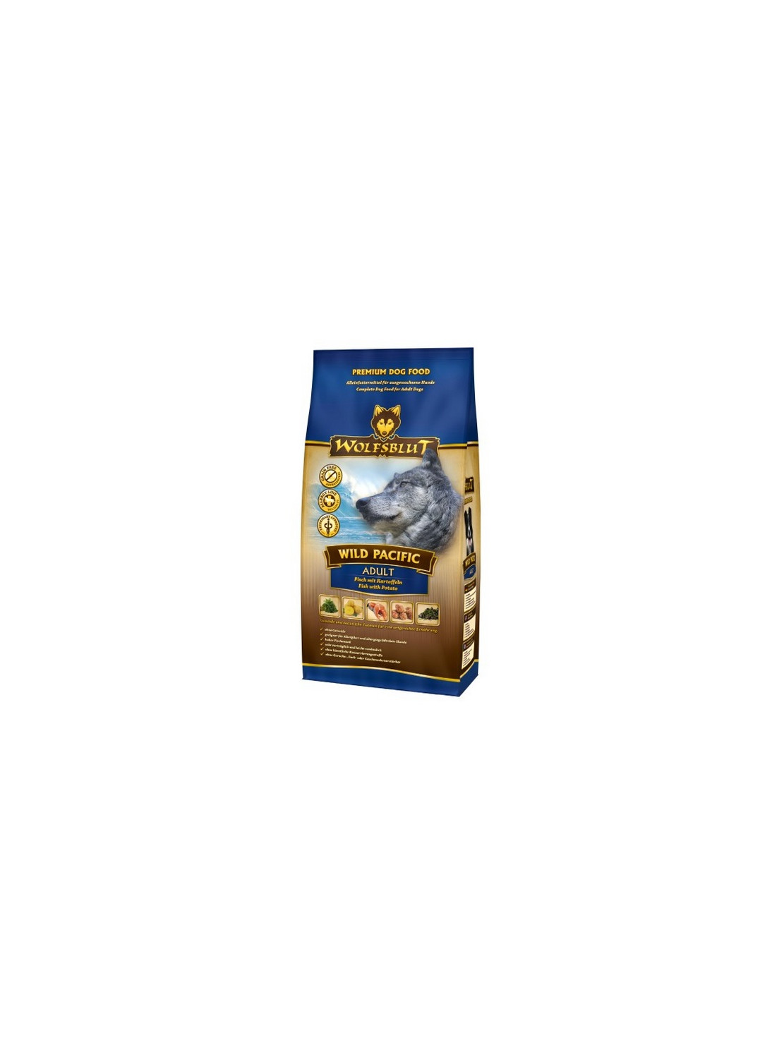 Wolfsblut Dog Wild Pacific - ryby i ziemniaki 2kg