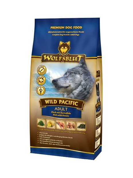 Wolfsblut Dog Wild Pacific - ryby i ziemniaki 2kg