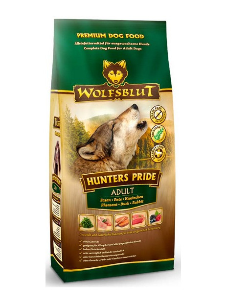 Wolfsblut Dog Hunters Pride - bażant i kaczka 2kg