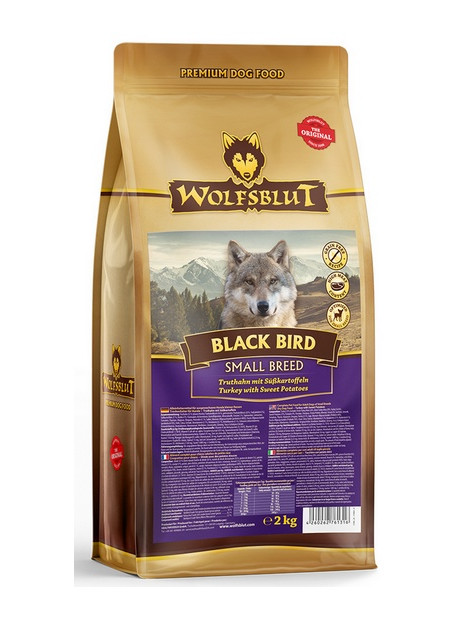 Wolfsblut Dog Black Bird Adult Small - indyk i bataty 2kg