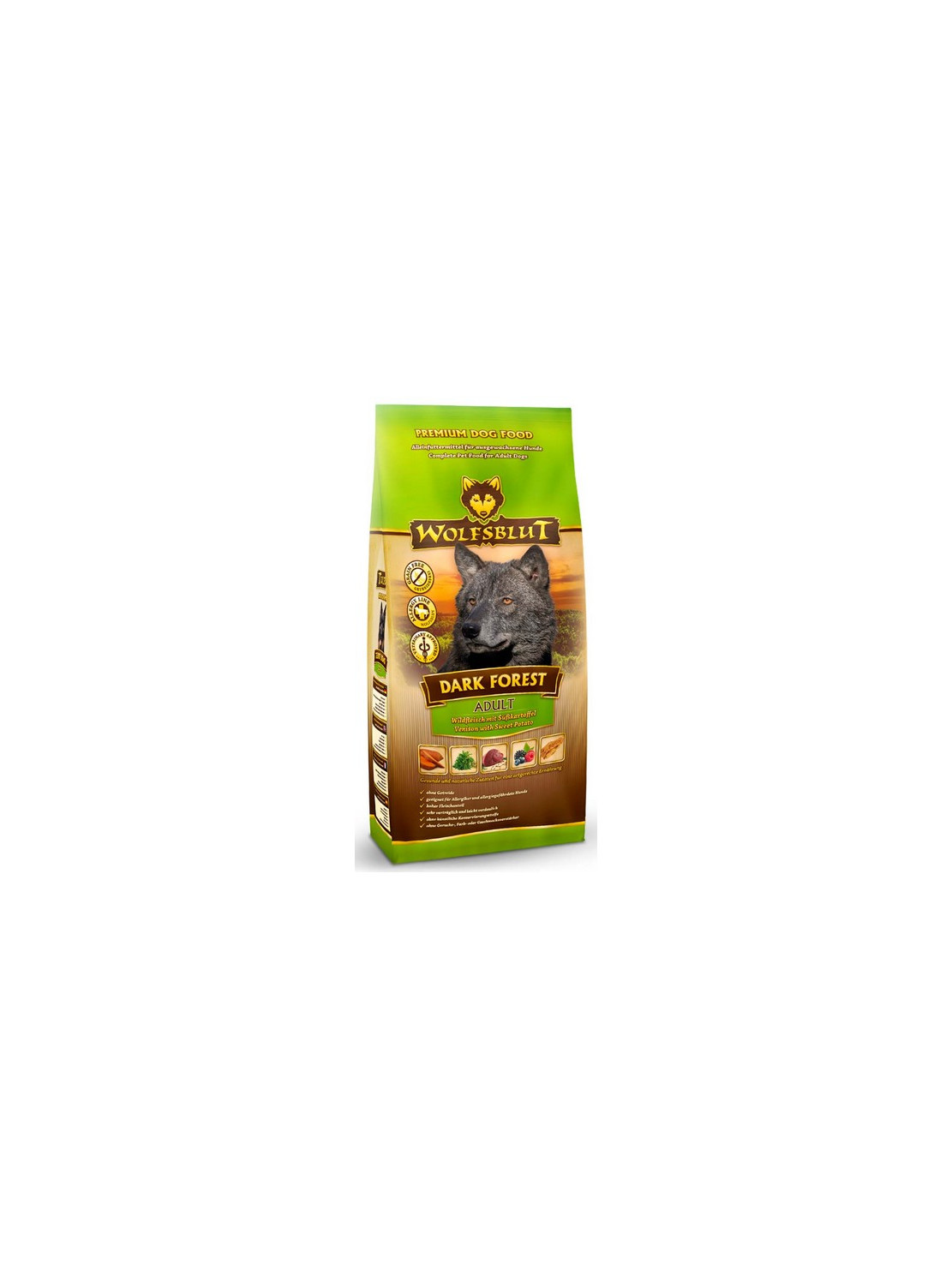 Wolfsblut Dog Dark Forest - dziczyzna i bataty 2kg