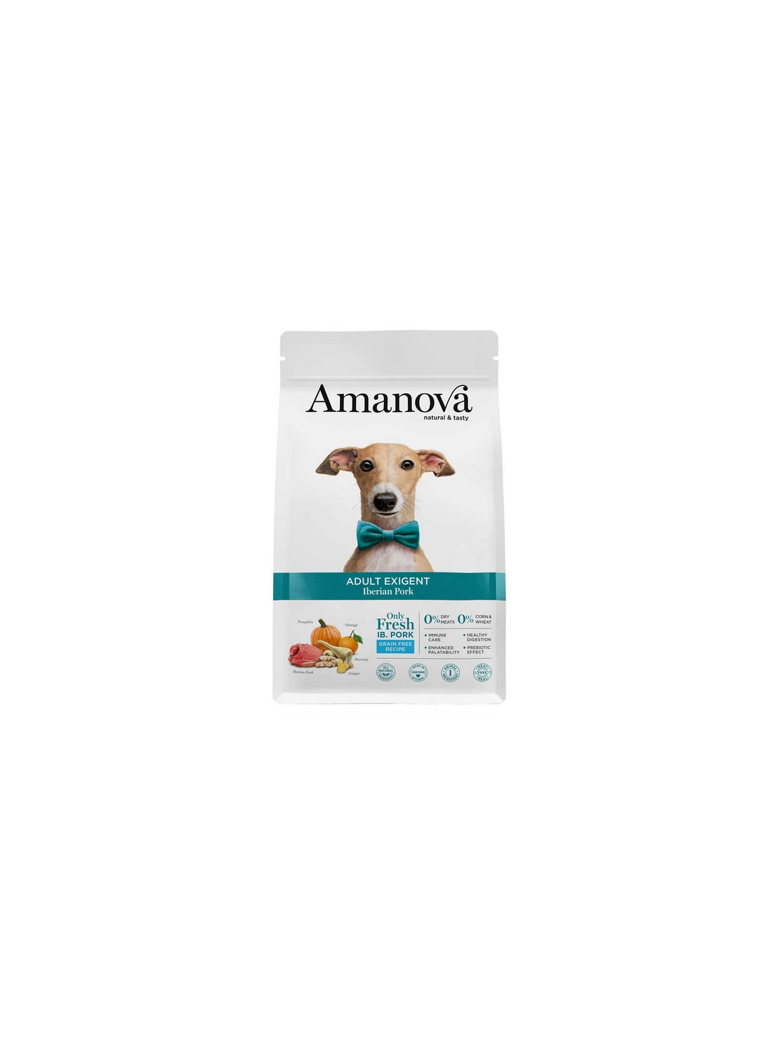 Amanova Dog Adult Exigent Iberian Pork - wieprzowina 2kg