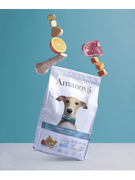 Amanova Dog Adult Exigent Iberian Pork - wieprzowina 2kg