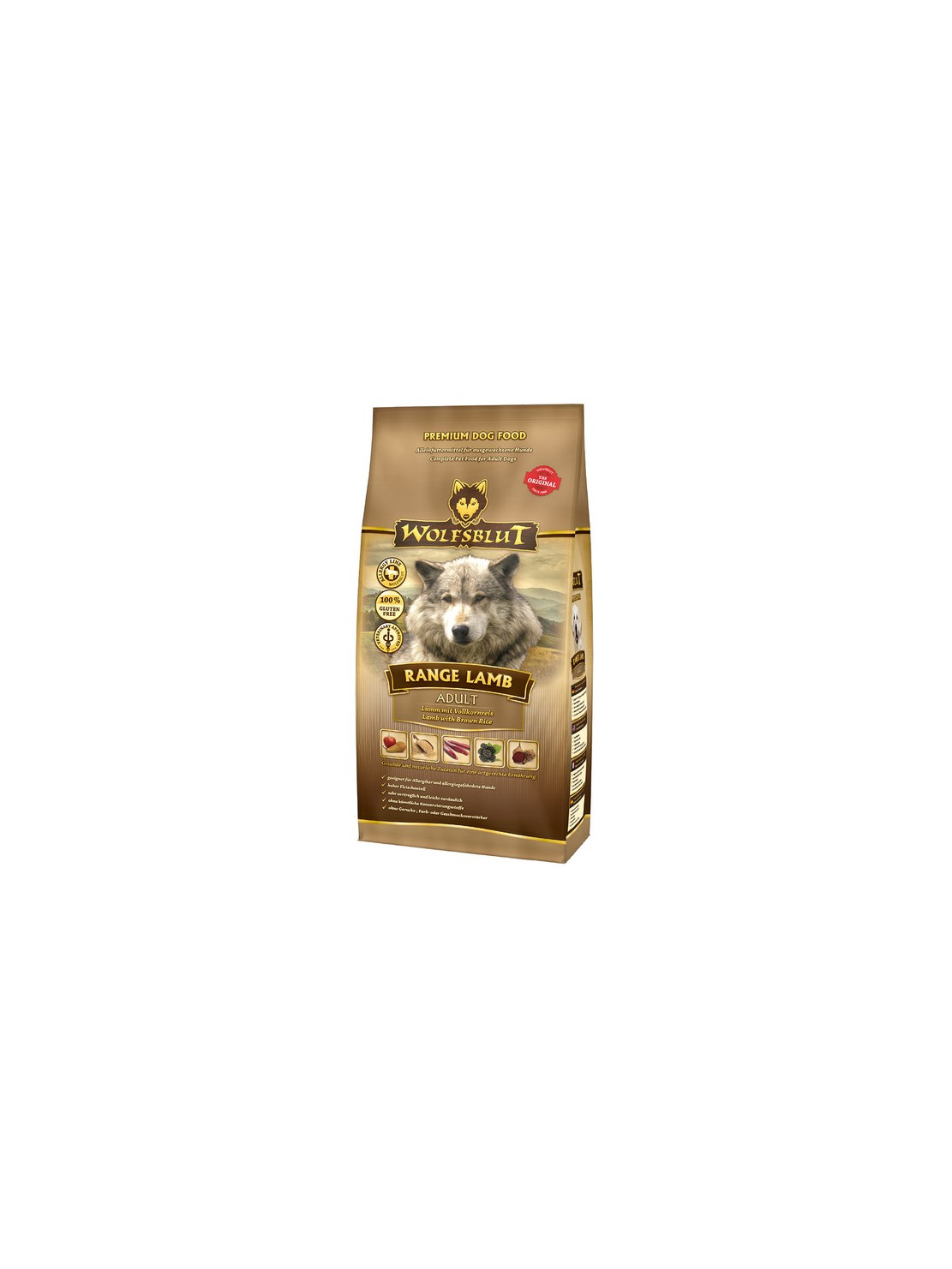 Wolfsblut Dog Range Lamb Adult - jagnięcina i ryż 2kg
