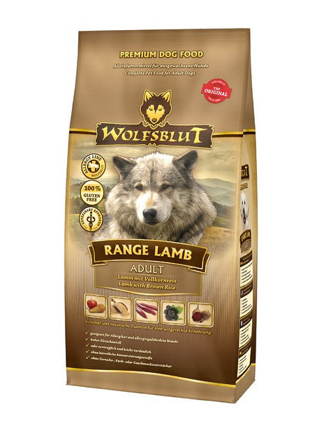 Wolfsblut Dog Range Lamb Adult - jagnięcina i ryż 2kg