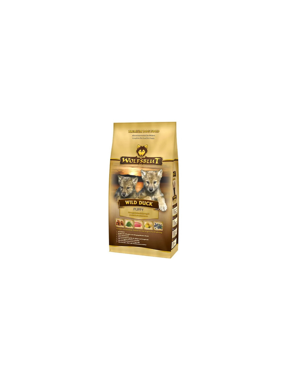 Wolfsblut Dog Wild Duck Puppy - kaczka i bataty 2kg