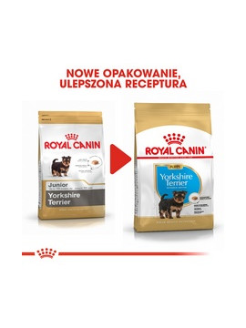 Royal Canin Yorkshire Terrier Puppy karma sucha dla szczeniąt do 10 miesiąca, rasy yorkshire terrier 1,5kg