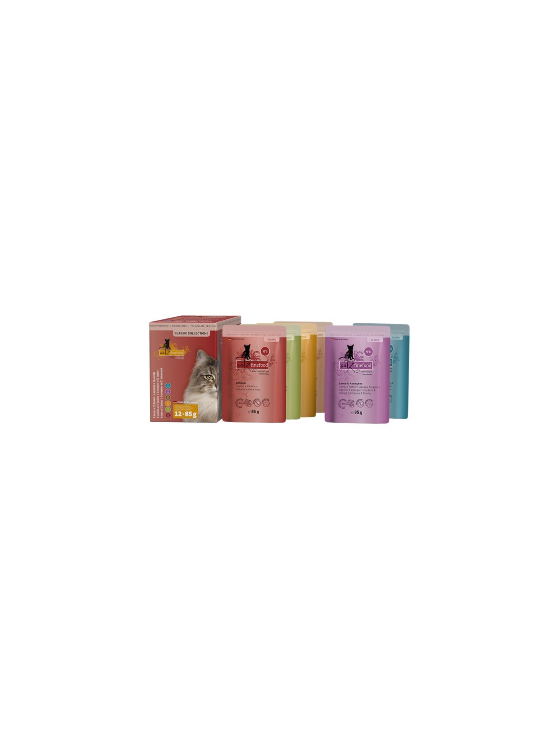 Catz Finefood Classic Collection I saszetki multipack N.03-13 12x85g