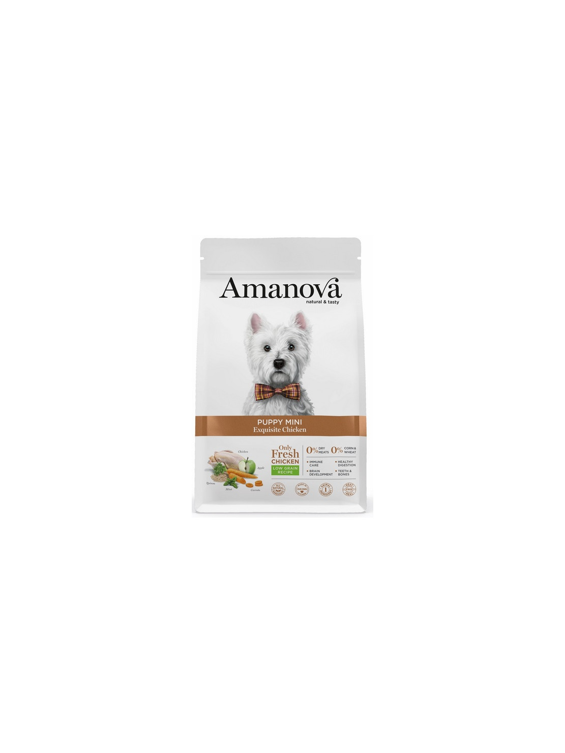 Amanova Dog Puppy Mini Exquisite Chicken - kurczak 2kg