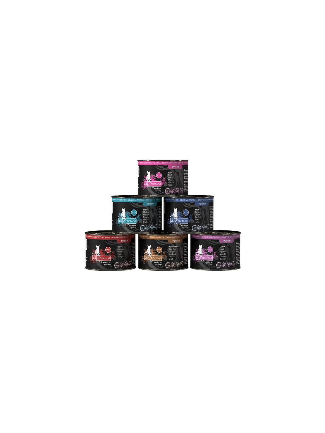Catz Finefood Purrrr Collection I puszki multipack 6x200g