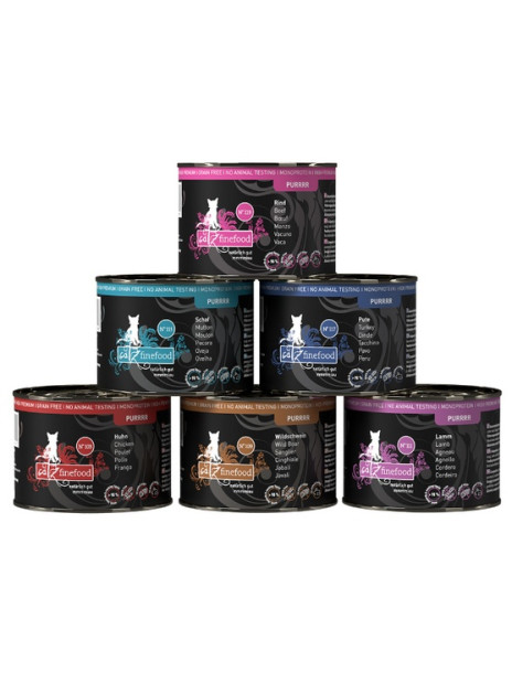 Catz Finefood Purrrr Collection I puszki multipack 6x200g