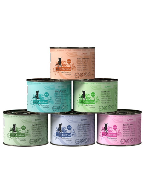 Catz Finefood Classic Collection II puszki multipack N.15-25 6x200g