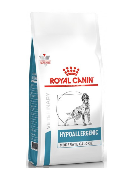Royal Canin Veterinary Diet Canine Hypoallergenic Moderate Calorie 1,5kg