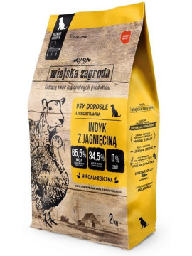 Wiejska Zagroda Indyk z jagnięciną 2kg