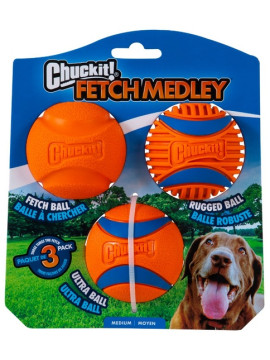 Chuckit! Fetch Medley III 3pak [47089D]