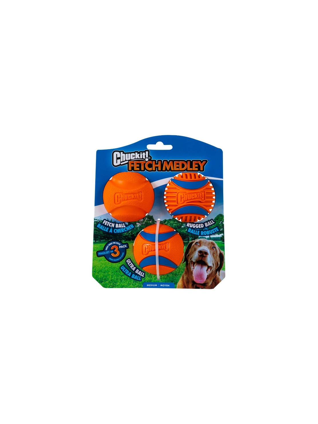 Chuckit! Fetch Medley III 3pak [47089D]
