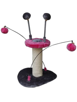 Yarro Drapak Mini UFO różowo-szary 23x24x25cm [Y1144]