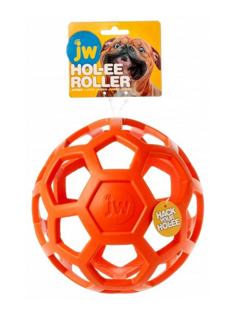 JW Pet Hol-ee Roller Jumbo Orange [36153G]