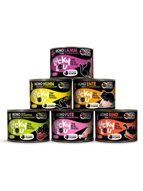 Lucky Lou SuperMono Multipack puszki 6x200g