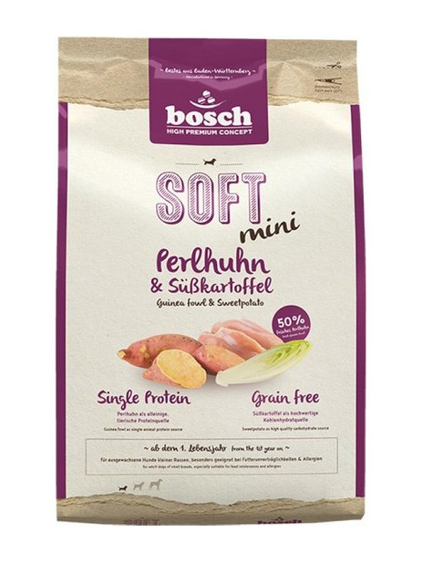 Bosch Soft Mini Perliczka & Bataty 1kg