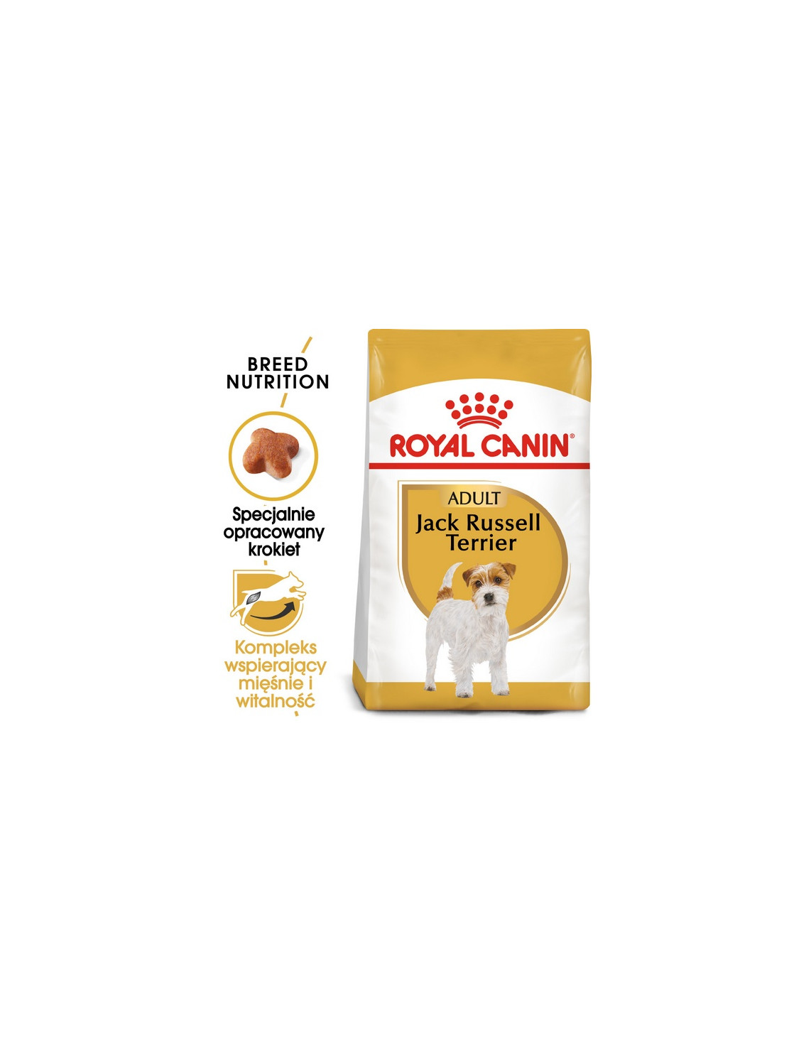 Royal Canin Jack Russell Terrier Adult karma sucha dla psów dorosłych rasy jack russell terrier 1,5kg
