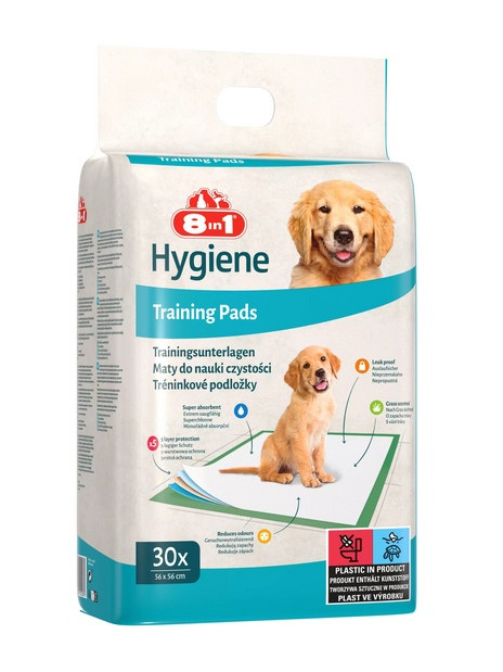 8in1 Mata absorbująca Training Pads 56x57cm - duże opakowanie 30szt