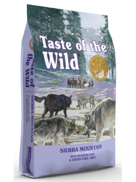 Taste of the Wild Sierra Mountain Canine z mięsem z jagnięciną 2kg